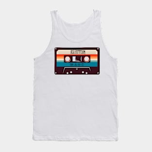 Vintage Cassette Tape - Led Zepplin Tank Top